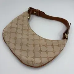 美品✨ローレンラルフローレン ハンドバッグ アクセサリーポーチ ハーフムーン