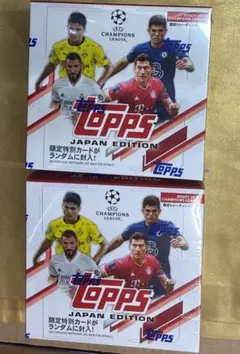 2020-21 TOPPS UEFA Japan 4個セット 未開 SZ066 - メルカリ