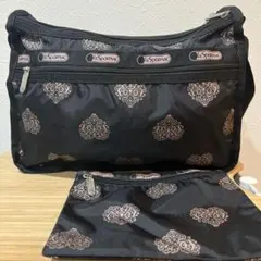 レスポートサック ショルダーバッグ ポーチ セット　　ハート柄