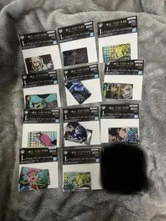 ワンピース　一番くじ　プリズムステッカーセット１1種セミコンプ