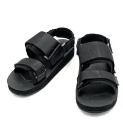 niko and… ORダブルベルトサンダル ブラック Lサイズ スポサン 厚底のサムネイル