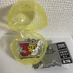 【新品・匿名配送】ポケモン 30周年 メタルチャームマスコット ピカチュウ