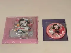 鬼滅の刃 ufotable TOGO 岡山 アクスタ 缶バッジ 真菰