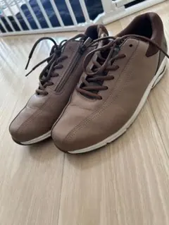 【美品】ミズノ　ウォーキング　ブラウン