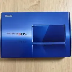 【すぐに遊べるセット】Nintendo 3DS 本体 コバルトブルー　箱有り美品