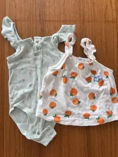 ZARA ベビー ロンパース 2点セット