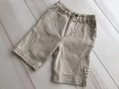ファミリア☆ハーフパンツ☆ベージュ☆90