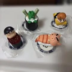 クレヨンしんちゃん すし詰めフィギュア 4種セット