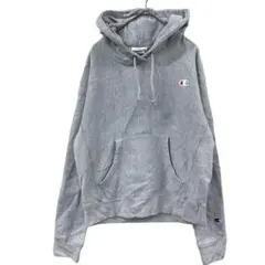 チャンピオン　レディースパーカー　灰色　L　リバースウィーブ【2418】