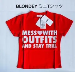 特売tシャツ BLONDEYクロップドフィットミニTシャツ レディース　Freeのサムネイル