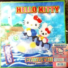 Hello Kitty Mt.Fuji ミニタオルご当地キティ - メルカリ