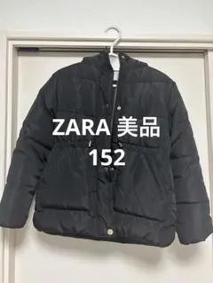 ZARA ブラック ダウンコート 11-12歳