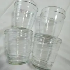 Morozoff モロゾフ プリンカップ プリン容器 4個セット ガラスコップ