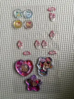 サンリオ　ボンボンドロップシール他おすそわけ