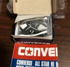 CONVERSE MINI WEAPON HI ブラック/ホワイト ガシャポン