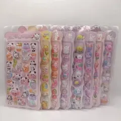 ぷっくり 立体シール 3Dシール デコ 可愛い ぷくぷくシール　シール帳