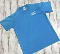 ミズノ 水色 半袖 Tシャツ MIZUNO カットソー SS 練習着