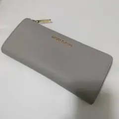 MICHAEL KORS　マイケルコース L字長財布 グレー　定価5万5000円
