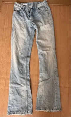 ZARA ライトブルーフレアデニム 36