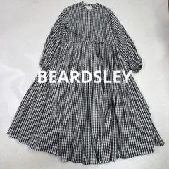 BEARDSLEY ビアズリー 先染めギャザーワンピース ギンガムチェック