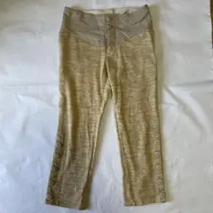 YABYUM ヤブヤム ベージュ ニットパンツ