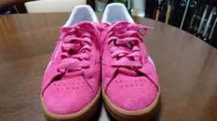 美品】Reebok リーボック スニーカー マルチカラー ピンク クラブシー