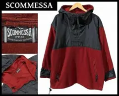 G② スコメッサ Anorak ナイロン フリース 切替 アノラック パーカー