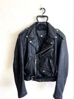 WESTED LEATHER レイダース レザージャケット ユーズド加工 38 - メルカリ