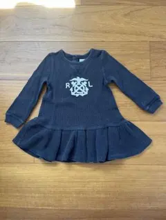 ラルフローレン　長袖フレアワンピース　サイズ24M