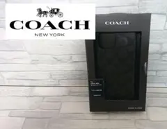 【美品】COACH 2023 iPhone15用 6.1 コーチ スマホ カバー