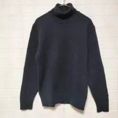 UNIQLO ユニクロ (M)　ミドルゲージ タートルネックセーター　メンズ