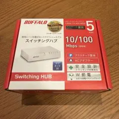 【新品】BUFFALO スイッチングハブ LSW4-TX-5NS バッファロー