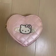 キティ　エンジェルハート型コインケース