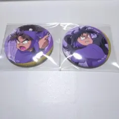 忍たま　缶バッジ　竹谷八左ヱ門　久々知兵助