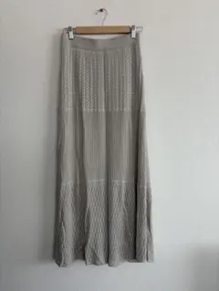 ロングスカート Fサイズ アクリル混