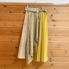 レディアゼル　レーシーチェックスカート