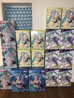 初音ミク　フィギュア　まとめ売り　マーメイド　AMP スポーティ　ユニフォーム