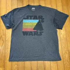 STAR WARS XL ダースベイダー レトロ Tシャツ グレー