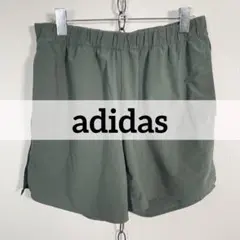 adidas climacool ショートパンツ パフォーマンスロゴ カーキ