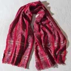 ヴィヴィアンウエストウッド ストール マフラー ウール エンジ 肩掛け 大判