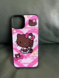 iPhone13 日焼けキティ ガングロキティ カバー ケース