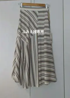 アルファベッツアルファベット　アシンメトリー ロングスカート Fサイズ