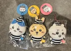 ちいかわ ぷちミニマスコット（囚人ちいかわ、ハチワレ、うさぎ）　3種セット