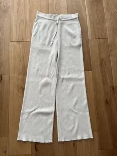 UNIQLO ユニクロ ウォッシャブルニットリブパンツ XL