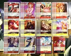 ワンピースカード　赤黄ベロベティデッキパーツ