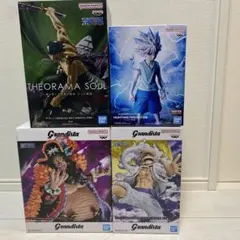 ワンピース HUNTER×HUNTER フィギュア 4種セットのサムネイル