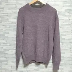 未使用　チャオパニックティピー　ウール100％　ニット　薄い紫　冬　カジュアル