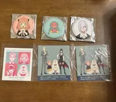 新品　スパイファミリー　大阪万博　缶バッジ　シール　セット　アーニャ　特典