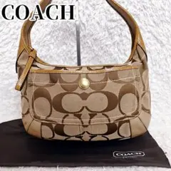 COACH Signature Hobo Shoulder Bag y2k