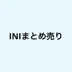 INIまとめ売り